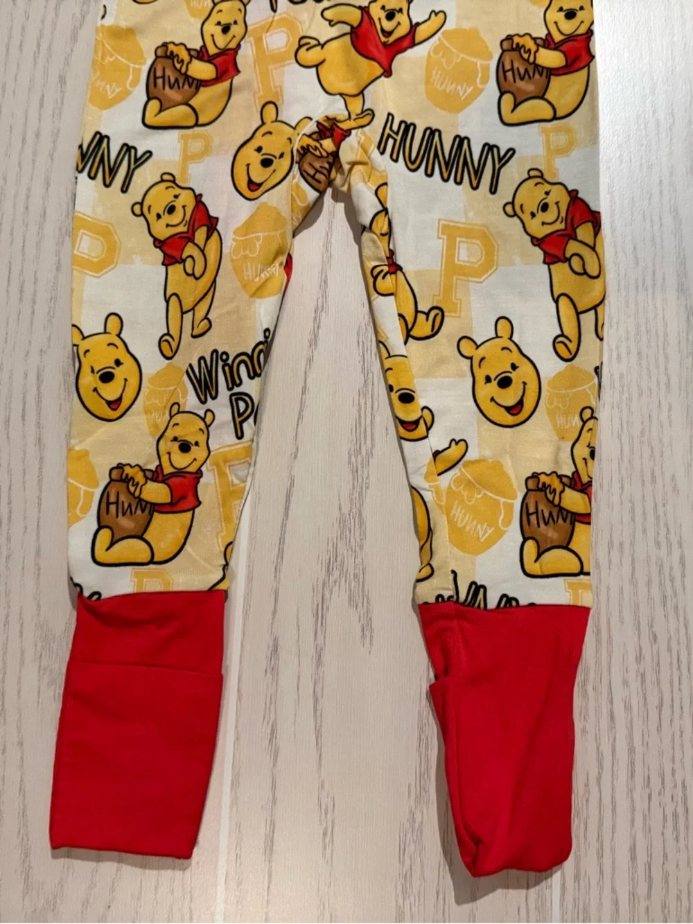 Yaritza Boutique Bamboo Sleeper 18-24M Unisex Winnie Pooh 2 Way Zip Pajama NWT‎